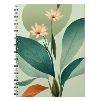 Cuaderno Flor de agua suave