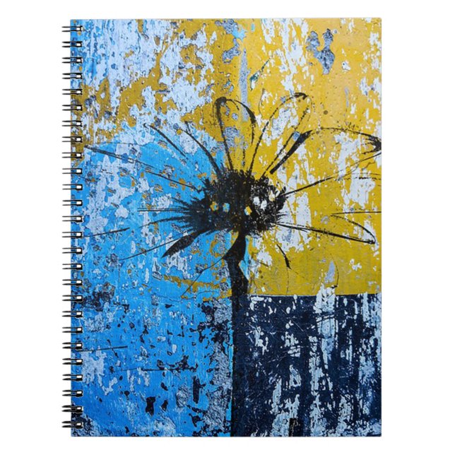 Cuaderno Flor de arte urbano (Frente)