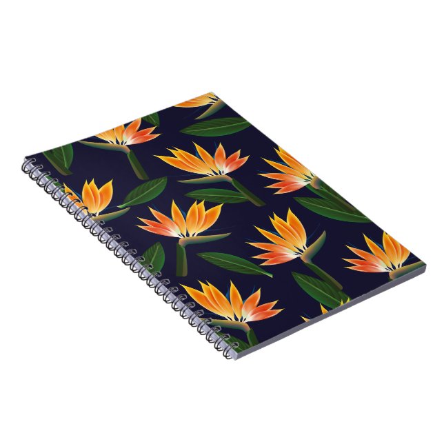 Cuaderno Flor de ave del paraíso (Lado Derecho)