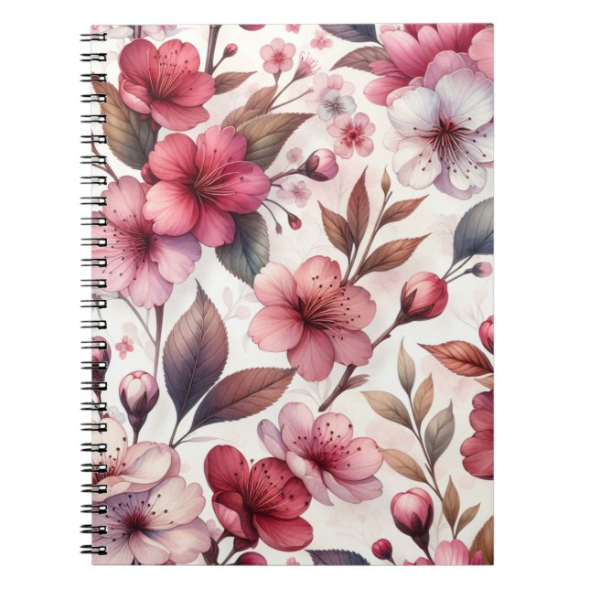 Cuaderno Flor de Cerezo (Frente)