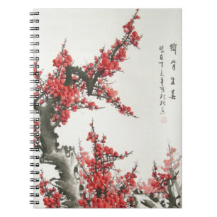 Cuaderno Flor de cerezo china
