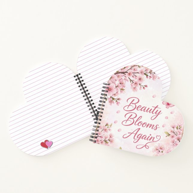 Cuaderno Flor de Cerezo : La Belleza Florece de Nuevo (Interior)
