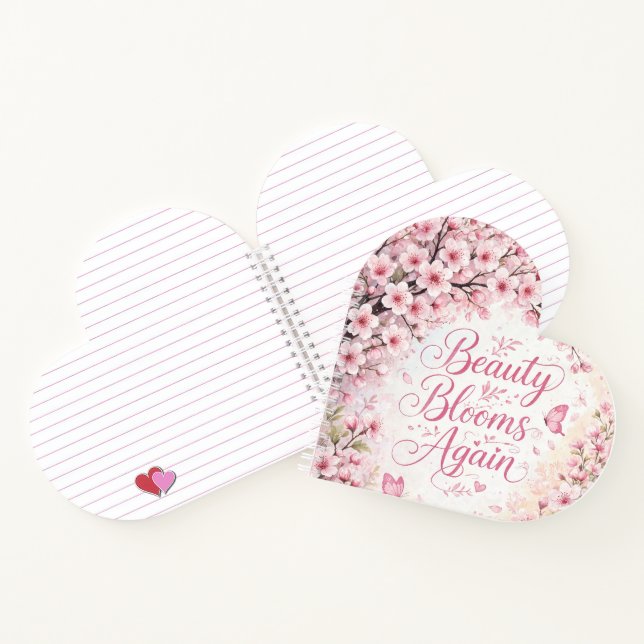 Cuaderno Flor de Cerezo : La Belleza Florece de Nuevo (Interior)