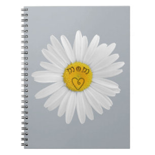 Cuaderno Flor De Daisy Para La Historia Del Personalizar De