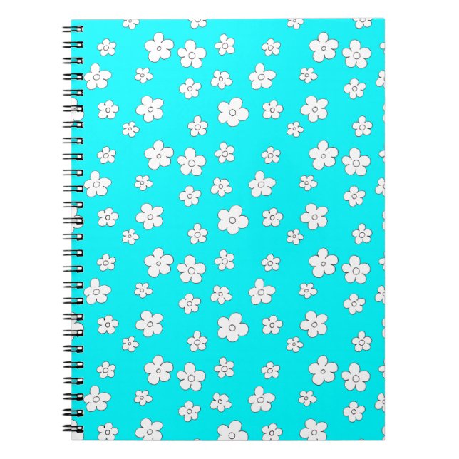Cuaderno Flor de Ditsy (Frente)
