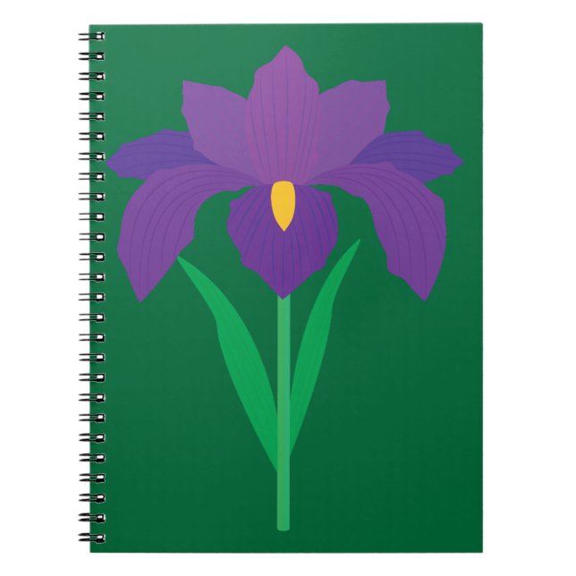 Cuaderno Flor de Iris (Frente)