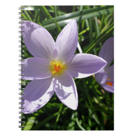 Cuaderno flor de jardín morado de bonito. 美 丽 的 紫 色 花