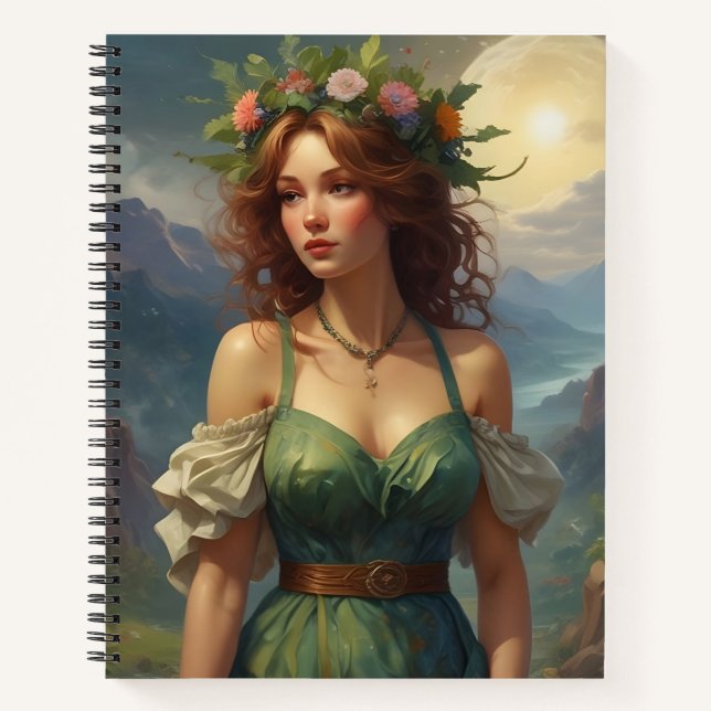 Cuaderno Flor de la Noche (Anverso)