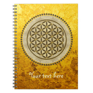 Cuaderno FLOR DE LA VIDA - Arte del Símbolo de la Geometría