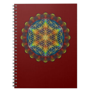 Cuaderno FLOR DE LA VIDA / Blume des Lebens - Mandala III