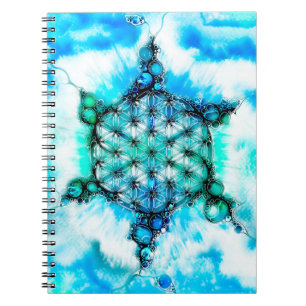 Cuaderno Flor de la Vida - Formas Coloridas 3