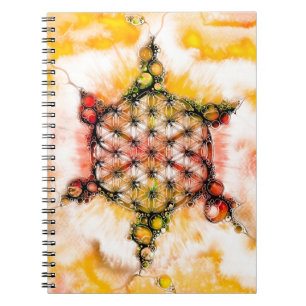Cuaderno Flor de la Vida - Formas Coloridas 4
