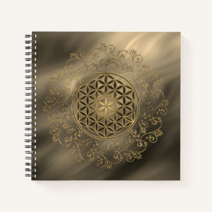 Cuaderno Flor de la Vida - Mandala Adornos Vintage 2