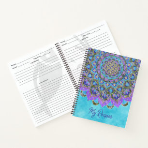 Cuaderno Flor de la Vida - Mandala Estilo India 2