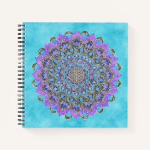 Cuaderno Flor de la Vida - Mandala Estilo India 2