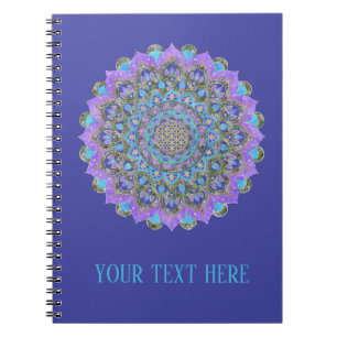 Cuaderno Flor de la Vida - Mandala Estilo India 2