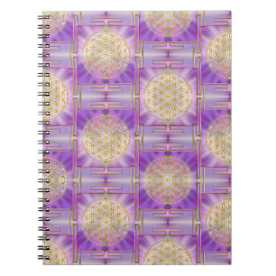 Cuaderno FLOR DE LA VIDA - Patrón continuo Yantra