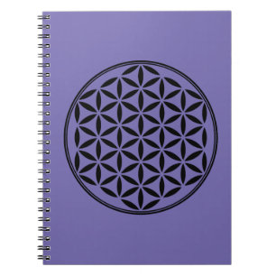 Cuaderno FLOR DE LA VIDA - Símbolo de Geometría Sagrada com