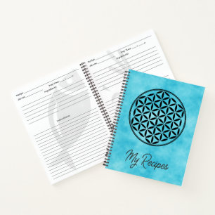 Cuaderno FLOR DE LA VIDA - Símbolo de Geometría Sagrada com