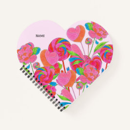 Cuaderno Flor de latido cardíaco para portátiles