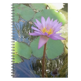 Cuaderno Flor de Lily de Agua Tropical