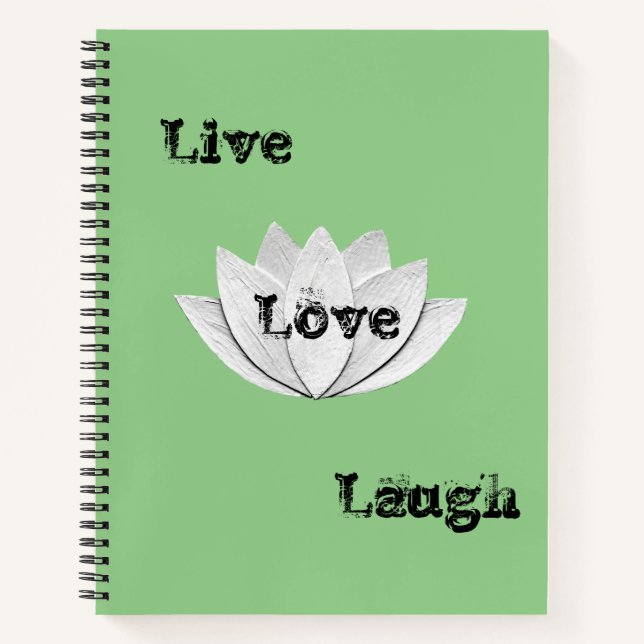 Cuaderno Flor de Lotus (Anverso)