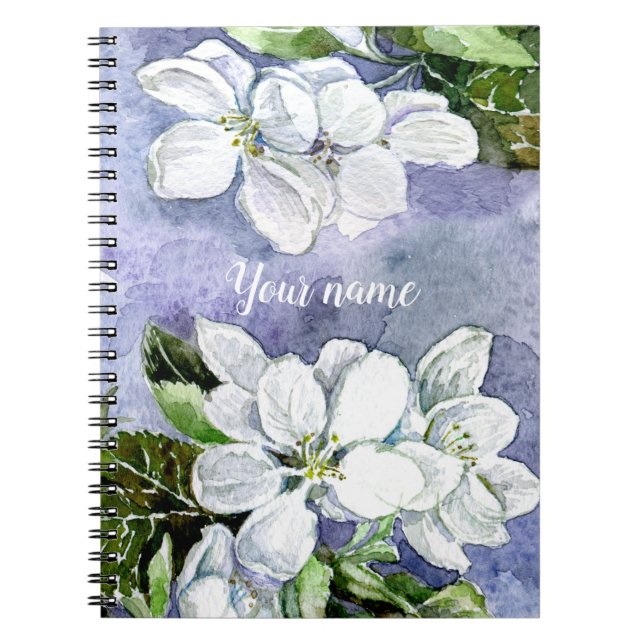 Cuaderno Flor de manzana (Frente)