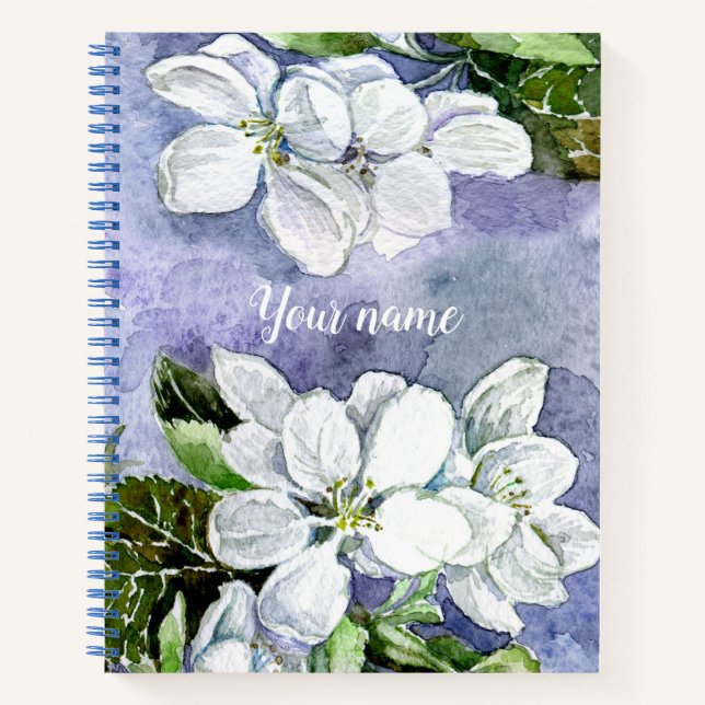 Cuaderno Flor de manzano (Anverso)