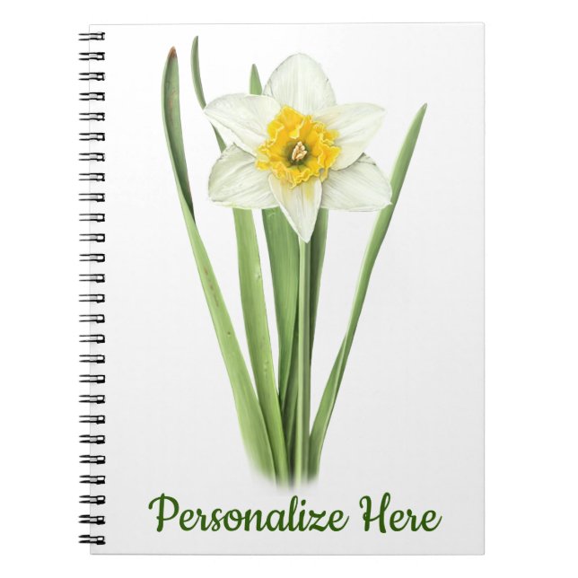 Cuaderno Flor de Narciso (Frente)