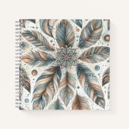 Cuaderno Flor de plumas