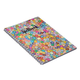 Cuaderno Flor de Sakura multicolor