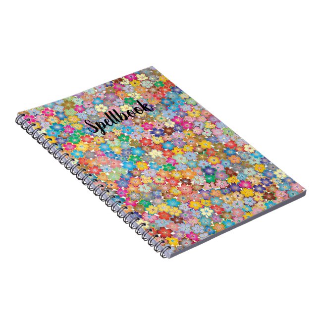 Cuaderno Flor de Sakura multicolor (Lado Derecho)