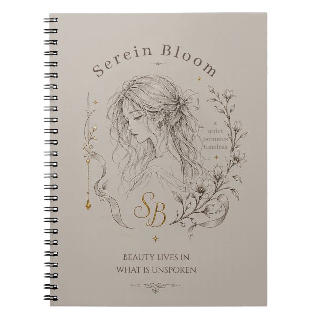 Cuaderno Flor de Serenidad (Frente)