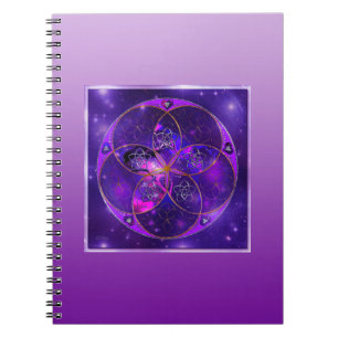 Cuaderno Flor de Venus del Amor fineART Universo