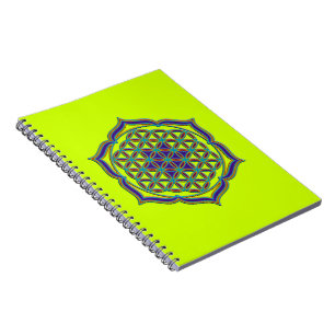 Cuaderno Flor de vida / Blume des Lebens - Lotus Contour