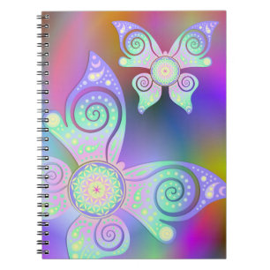 Cuaderno Flor de vida / Blume des Lebens - mariposa