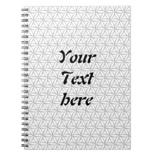 Cuaderno Flor de vida / Blume des Lebens - patrón de plata