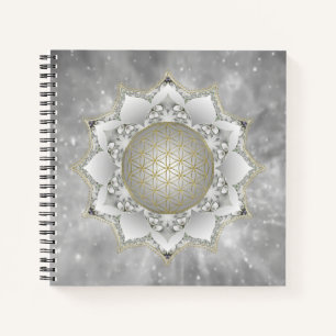 Cuaderno Flor De Vida - Flores Mandala 1