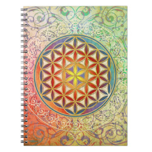 Cuaderno Flor de vida - Ornamento I
