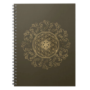 Cuaderno Flor De Vida - Ornamentos Vintage Mandala 2