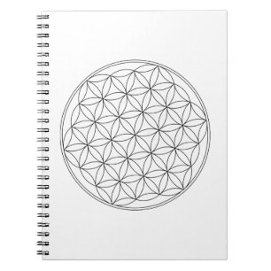 Cuaderno Flor del blanco de la vida
