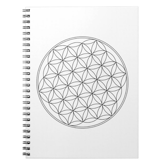 Cuaderno Flor del blanco de la vida (Frente)