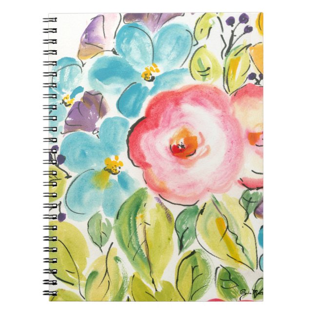 Cuaderno Flor deslumbrante II (Frente)