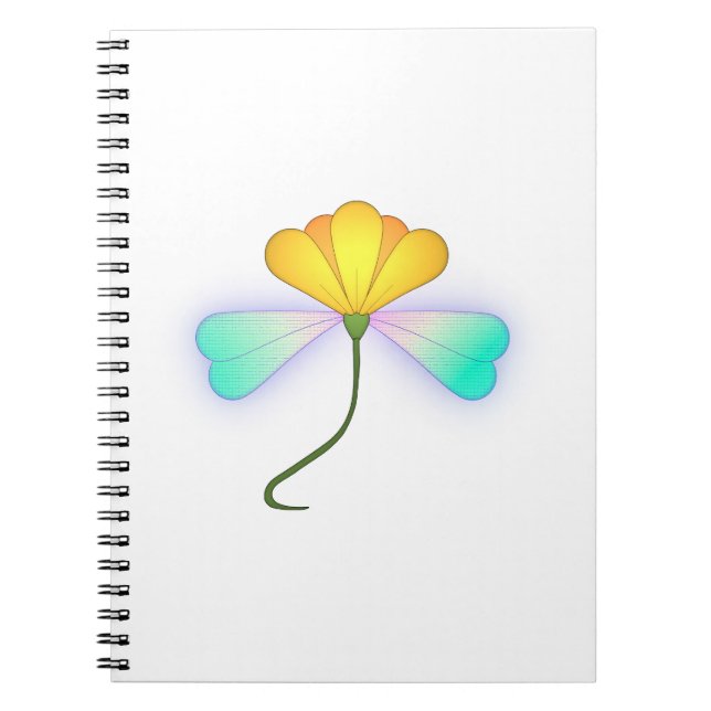 Cuaderno Flor Dragon (Frente)