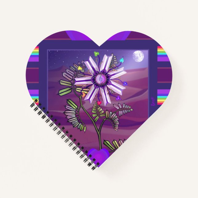 Cuaderno Flor en el desierto (Anverso)