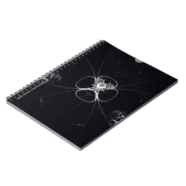 Cuaderno Flor en el espacio (Lado Izquierdo)