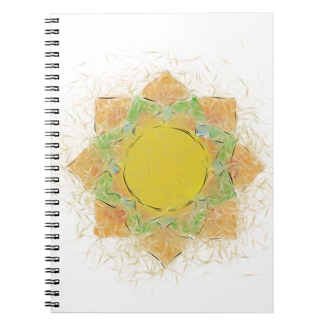Cuaderno Flor etérea Lotus (Frente)