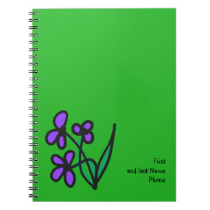 Cuaderno Flor linda