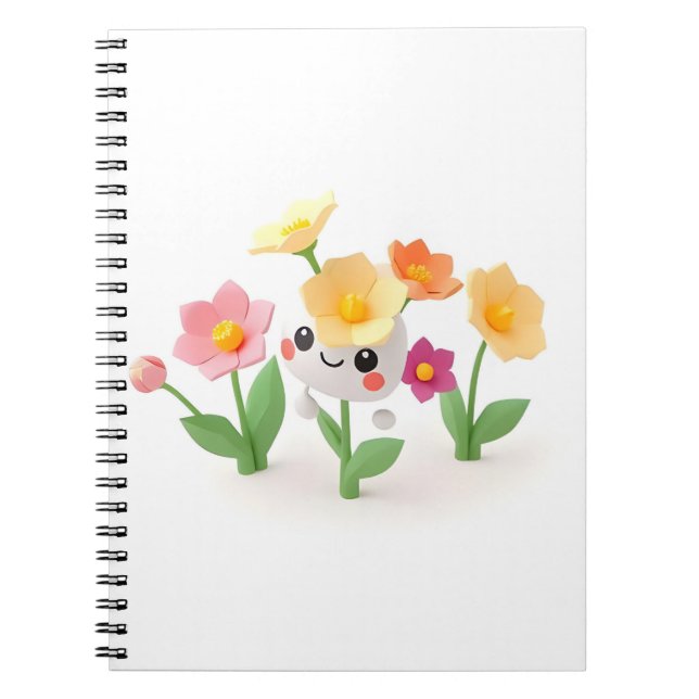 Cuaderno flor linda (Frente)