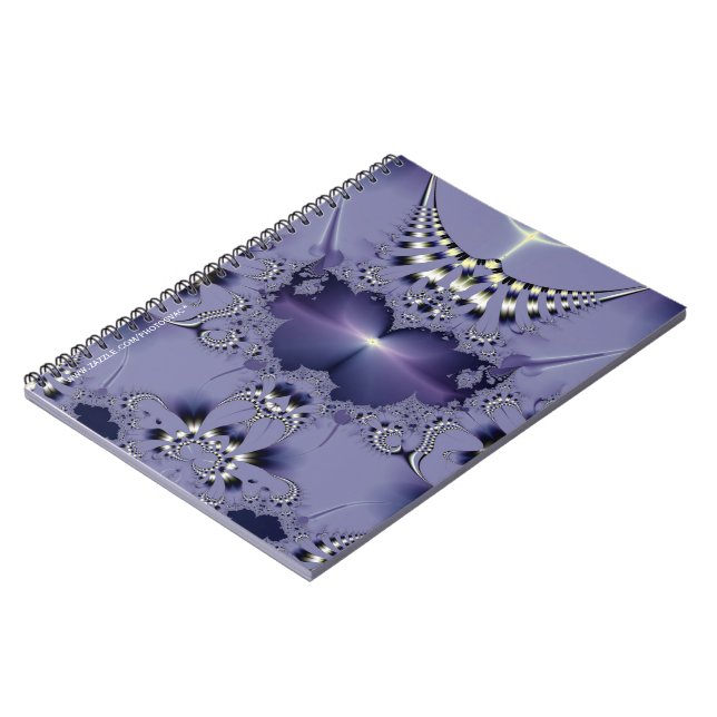 Cuaderno Flor morada (Lado Izquierdo)